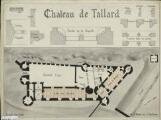 1 vue Le château de Tallard [relevé, croquis, aquarelle] Document iconographique]