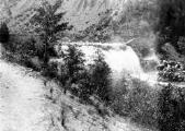 1 vue  - Torrent de Vachères, barrage n° 3 après la crue de Juillet 1911 (ouvre la visionneuse)