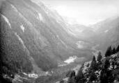 1 vue Crue des 27/28 Septembre 1928 - Vue d'ensemble de la haute vallée