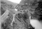 1 vue Après les inondations de 1928, le barrage du pont du Loup et son lac artificiel