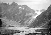1 vue  - Pré de Madame Carle, glaciers Blanc et Noir (ouvre la visionneuse)