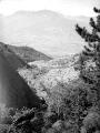 1 vue  - Torrent de Sainte-Marthe, vue sur le bas du glissement, du flan du ravin vers l\'aval (ouvre la visionneuse)