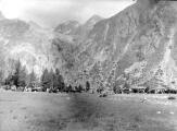 1 vue  - Inauguration de la route forestière de Cézanne – Glacier Blanc vu de front depuis le pré de Mme Carle (ouvre la visionneuse)