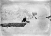 1 vue  - Nivométrie - totalisateurs - tubler à neige – lac du Lauzon (ouvre la visionneuse)