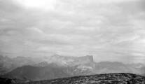 1 vue Nuages - 12-13 Juillet 1933 - 2ème série. Montagne de Bure vue de Ceüse
