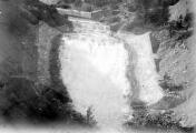 1 vue Torrent de Vachères, radier de glissement du barrage n° 6