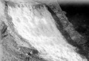 1 vue Torrent de Vachères, radier de glissement du barrage n° 6 fonctionnant