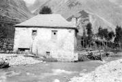 1 vue Moulin des Gondoins sur le Drac (crue du 28 septembre 1928)