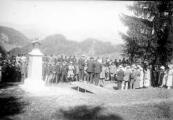 1 vue Col du Labouret, buste de Prosper Demontzey. Inauguration