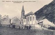 1 vue L'église du Villar-d'Arène et le Combeynot