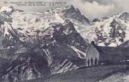 1 vue La Meije (3987 m) et le glacier de Tabuchet, vus de Ventelon
