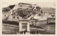 1 vue  - Porte de Pignerol et fort du ChâteauER, Grenoble (ouvre la visionneuse)
