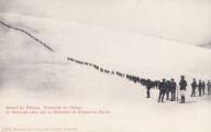 1 vue Massif du pelvoux. Traversée du glacier du Mont de Lans par un bataillon de Chasseurs AlpinsRobert Eug., Grenoble