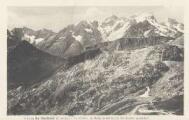 1 vue Le Galibier (2556 m). Le chalet , la Meije (3982 m) et les Écrins (4103 m)A. Hourlier, Grenoble