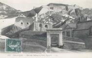 1 vue  - La porte de Pignerol et le fort du châteauL. L. (ouvre la visionneuse)