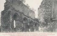 1 vue Ruines de l'Église du prieuré.Auguste Gros, Serres