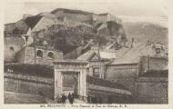 1 vue La porte Pignerol et le fort du ChâteauE. R. Grenoble