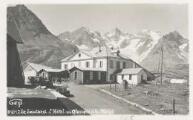 1 vue Le Lautaret. L'hôtel des Glaciers et la MeijeG. E. P., la Tronche