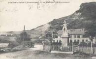 1 vue Pont-du-Fossé. La mairie et le monumentEdt. Jouglard