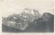 1 vue Le mont Viso (3845 m), visible du belvédère du S. I. Q. Route et sentier, 10 minutesCollection Robvé n° 23-21
