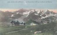 1 vue Le col du Lautaret. Les chalets hôtels (2075 m). Le glacier de l'Homme