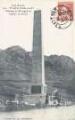 1 vue  - Frontière d\'Italie (1933 m). Obélisque du Montgenèvre (hauteur 20 mètres)V. Fournier, Gap (ouvre la visionneuse)
