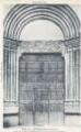 1 vue Porte de l'église (monument historique du XVe siècle)Mlle Joubert,Gap