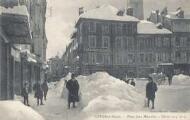 1 vue Place Jean Marcellin pendant l'hiver 1915-1916Louis Bonnet, Gap