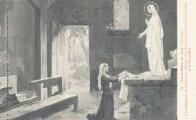 1 vue  - Notre-Dame-du-Laus. A la chapelle de Bon-Rencontre, Benoîte offre de mettre son tablier sous les pieds de la Bonne Mère (ouvre la visionneuse)