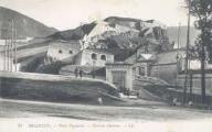 1 vue  - Fort du Château et la Porte PignerolLL. (ouvre la visionneuse)