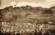1 vue  - Vue générale de la ville avec le massif de charanceAndreis (Gap) (ouvre la visionneuse)