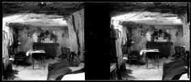 1 vue  - Grotte F6: Chambre souterraine de Narcisse ALIXANT servant aussi de chapelle (ouvre la visionneuse)