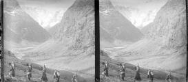 1 vue  - Montée d\'Arsine: Glacier de la Plate des Agneaux (ouvre la visionneuse)